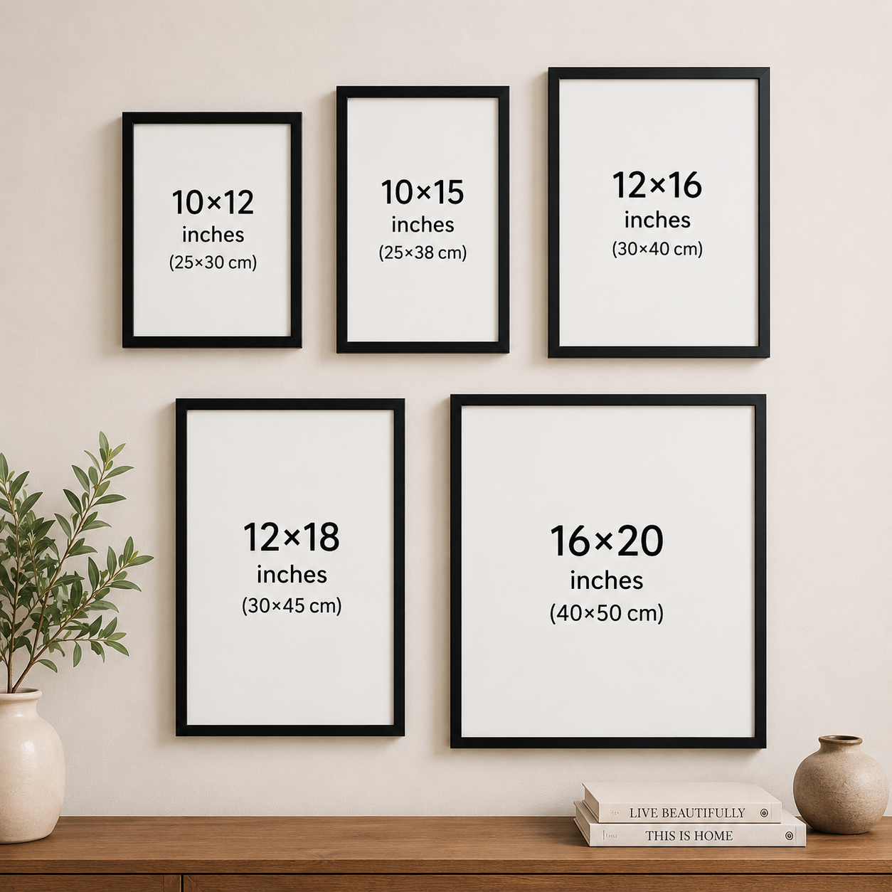 The Lord Is My Shepherd – Psalm 23:1 | Aesthetic Christian Wall Frame